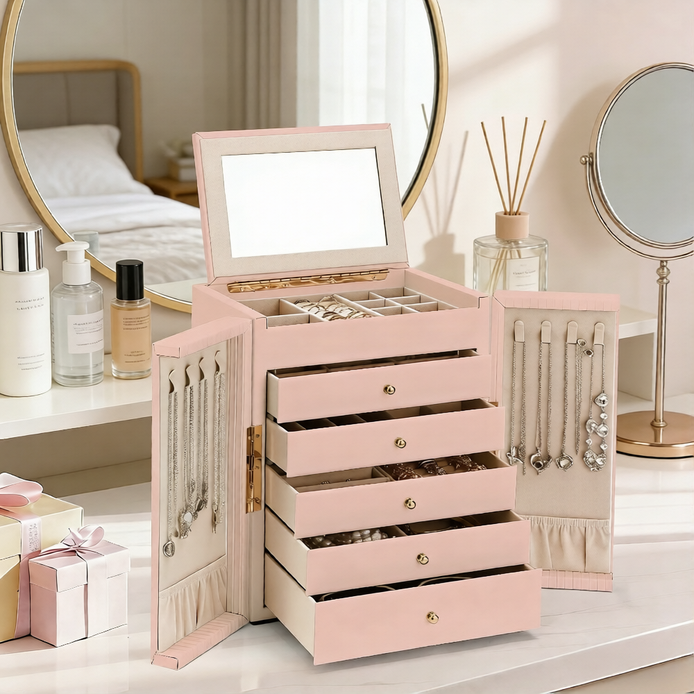 LARGE JEWELRY BOX