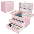 Compact Jewelry Organizer with Smart Layout(Gold)