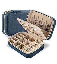 Portable Velvet Travel Jewelry Storage Box