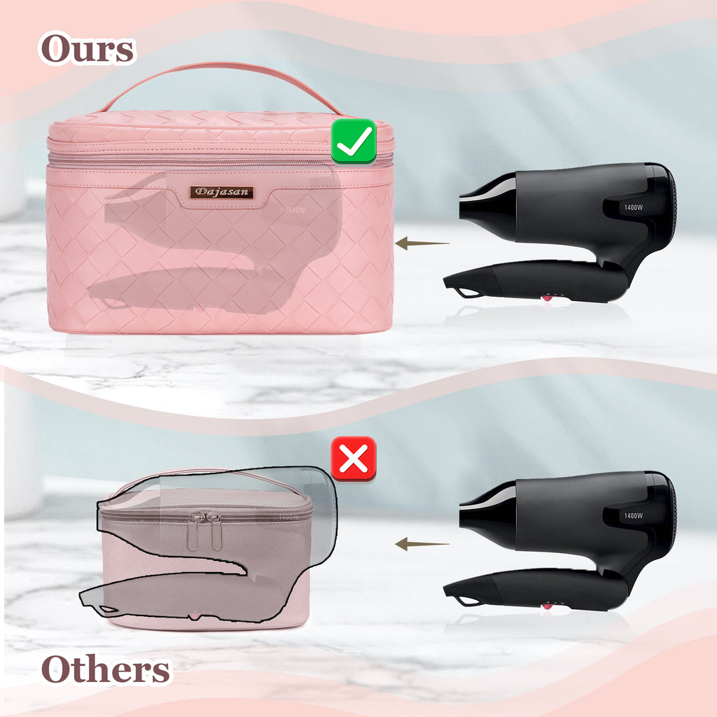 Waterproof PU leather large-capacity travel cosmetic bag