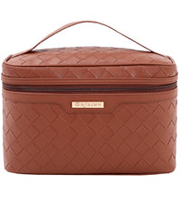 Waterproof PU leather large-capacity travel cosmetic bag
